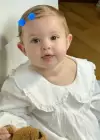 2li Lacivert Renk Ponponlu Saçsız Bebek Tokası
