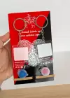 2li Parmak İzi Çift Anahtarlık Seti