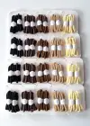 20li Karışık Renk Lastik Toka Set