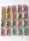 20li Karışık Renk Lastik Toka Set