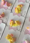 20li Karışık Renk Meyve Figürlü Lastik Toka Set