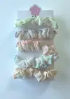 5li Karışık Renk Lastik Toka Set