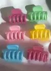 6lı Karışık Renk Mandal Toka Set