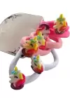 6lı Karışık Renk Unicorn Figürlü Lastik Toka Set