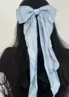 Açık Mavi Renk Kurdele Figürlü Otomat Toka