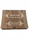 Ahşap Kutuda Apetit Taşı Seti Tesbih / Bileklik