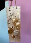 Altın Renk Balon Figürlü Karton Çanta