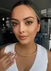 Altın Renk Burgu Detaylı Metal Choker Kolye