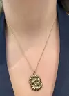 Altın Renk Çelik Kolye