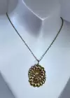 Altın Renk Çelik Kolye
