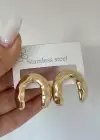 Altın Renk Çelik Küpe (Çift)