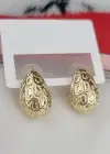 Altın Renk Çelik Küpe (Çift)