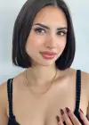 Altın Renk Çiçek Figürlü İkili Kolye