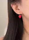 Altın Renk Çilek Figürlü YSX Küpe (Çift)