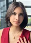 Altın Renk Dolar Figürlü Çelik Kolye