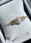 Altın Renk Gül Detaylı Çelik VİP Xuping Bileklik