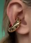 Altın Renk Halka Figürlü Ear Cuff (Çift)