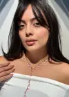 Altın Renk Kalp Figürlü Çelik Y Kolye