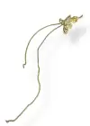 Altın Renk Kanat Figürlü Ear Cuff Küpe (Tek)