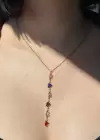Altın Renk Karışık Figürlü Çelik Y Kolye