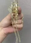 Altın Renk Kelebek Figürlü Mandal Toka