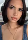 Altın Renk Külçe Figürlü Çelik Kolye