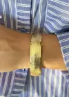 Altın Renk Kumlu Model Bilezik