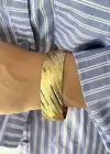 Altın Renk Kumlu Model Bilezik