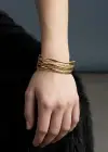 Altın Renk Metal Kelepçe Bileklik