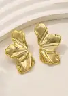 Altın Renk Metal Küpe (Çift)