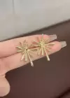 Altın Renk Metal Küpe (Çift)