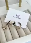 Altın Renk Taş Detaylı VİP 3lü YSX Küpe Set