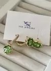 Altın Renk Taş Detaylı VİP 3lü YSX Küpe Set