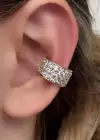 Altın Renk Taş Detaylı YSX Ear Cuff (Tek)