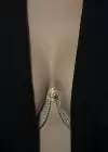 Altın Renk Taşlı Vücut Aksesuarı