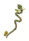 Altın Renk Yılan Figürlü Ear Cuff Küpe (Tek)