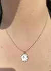 Altın Renk Yıldız Figürlü Çelik Kolye