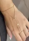 Altın Renk Yıldız Figürlü Çelik Şahmeran