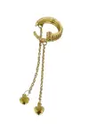 Altın Renk Yıldız Figürlü Sallantılı Ear Cuff (Tek)