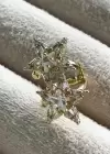 Altın Renk Yıldız Figürlü Taş Detaylı Ear Cuff (Tek)