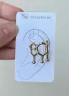 Altın Renk YSX Ear Cuff (Tek)