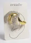 Altın Ve Gümüş Renk Kulak Aksesuarı (Tek)
