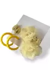 Altın Ve Sarı Renk Karışık Figürlü 6lı Küpe Set