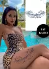 Amoureux Yazılı 12 Saat Sonra Kararan Geçici Dövme Tattoo