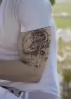 Aslan Geçici Dövme Tattoo