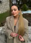 Bal Köpüğü Renk Tokalı At Kuyruğu Saç (Aslı)