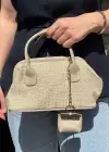 Bej Renk Kadın Hasır Çanta