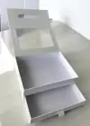 Beyaz Renk Çanta Detaylı Çekmeceli Hediye Kutusu