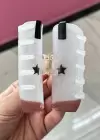 Beyaz Renk Çizme Figürlü Kemik Mandal Toka