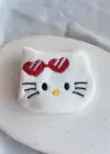 Beyaz Renk Hello Kitty Figürlü Yan Toka